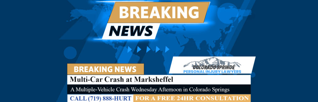 [01-05-24] Multi-Car Crash at Marksheffel and Hwy 24 Blocks Lanes