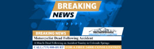 [11-05-24] Motorcyclist Dead Following Accident Sunday, Speed Considered a Factor in Crash